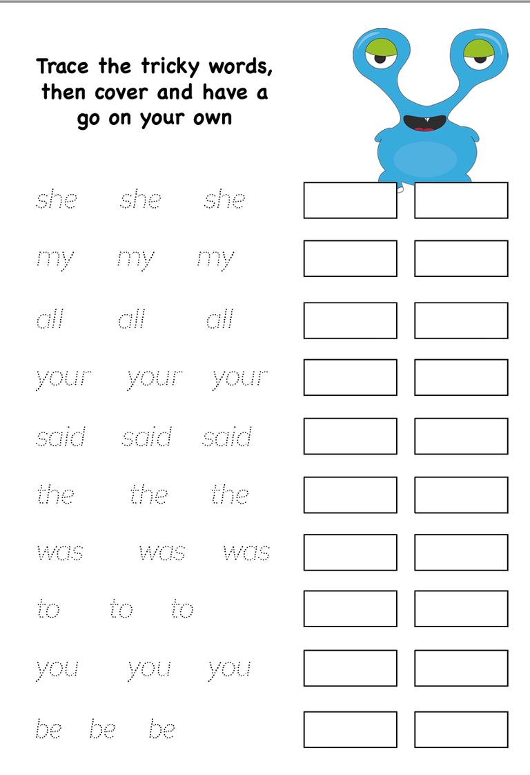 free phonics printable