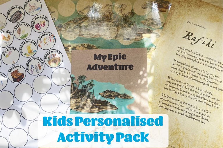 Personalised Activity Pack