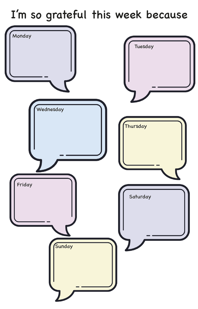 kids gratitude journal free printable