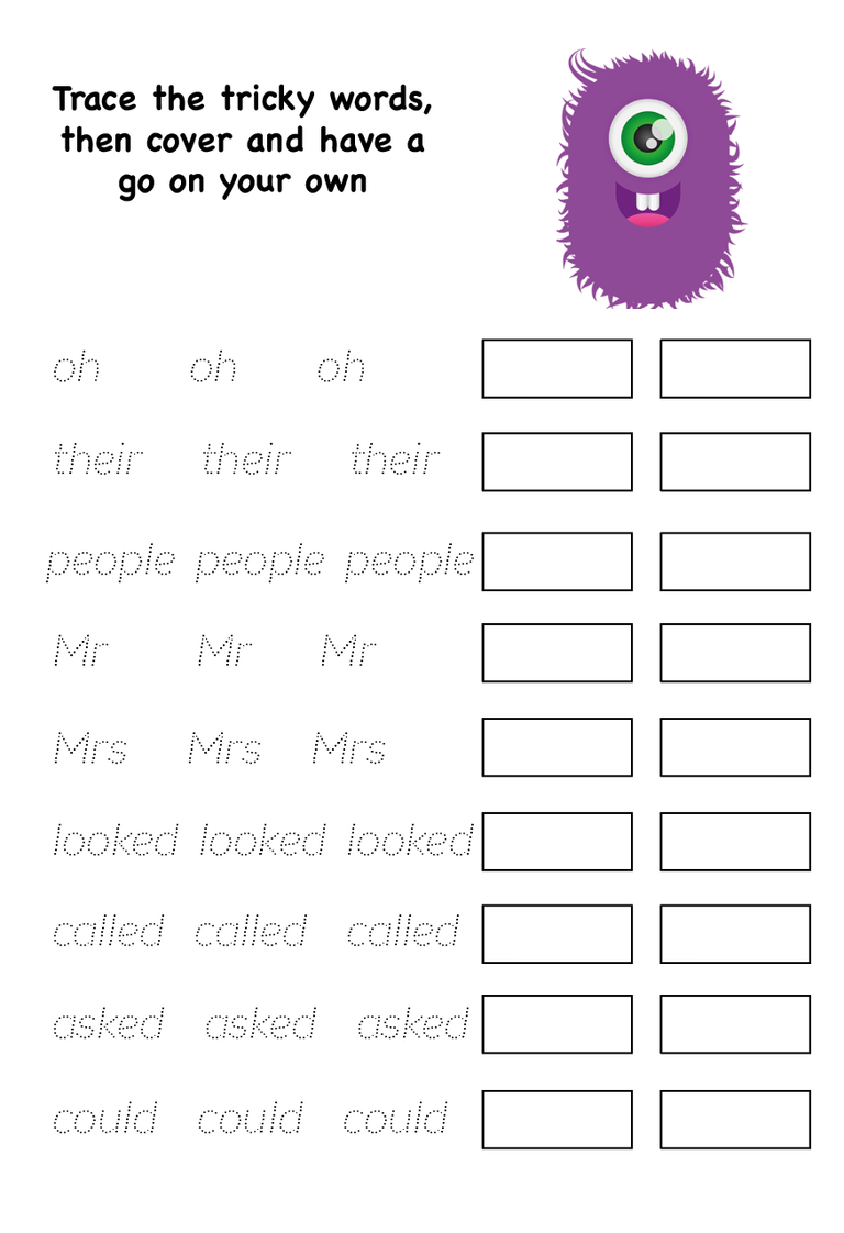 free phonics printable