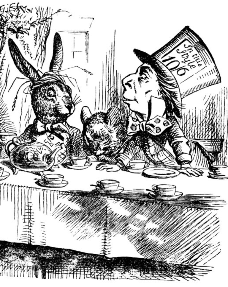 Alice in Wonderland themed activities for kids