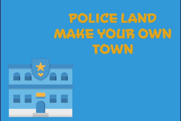 police land free printables and activities